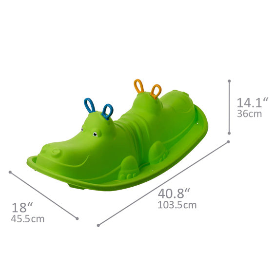 Starplay Hippo Swingwip pour 1 à 3 enfants 103 cm bleu