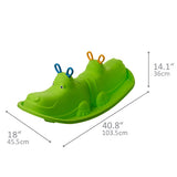 Starplay Hippo Swingwip pour 1 à 3 enfants 103 cm bleu