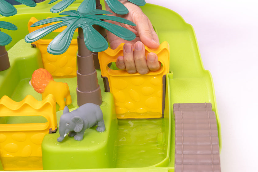 Starplay Jungle Water Fun Toy Case Green 18 pièces