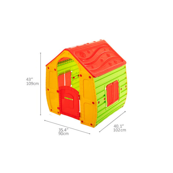 Starplay Magical Speelhuis 102 x 90 x 109 cm Green jaune rouge