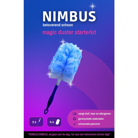 Kit de démarrage plumeau magique Nimbus