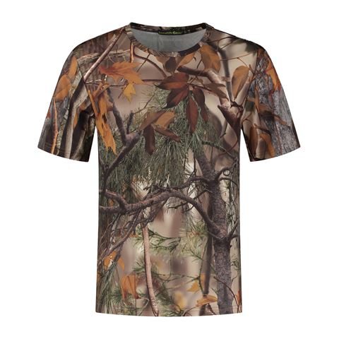 Stealth Gear Stealth Gear T-shirt Short Sleeve Camo Bosprint Size L