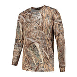 Stealth Gear Stealth Gear T-Shirt Long Sleeve Camo Rietprint Größe l