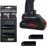 Porte-embout à montage furtif pour bosch 18v | bleu | 2 pièces - soutien-gorge-bo-blu-2