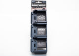 Stealthmounts bm-bo18-blu-6 support de batterie pour bosch 18v pro | bleu | Paquet de 6 - bm-bo18-blu-6