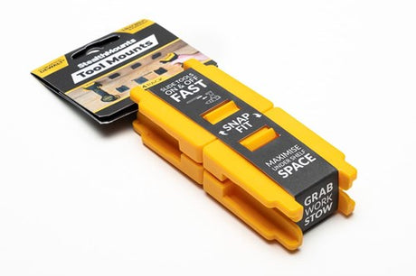 Stealthmounts tm-dw18-ylw-4 support de machine pour Dewalt XR | jaune | Paquet de 4 - tm-dw18-ylw-4
