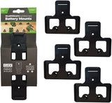 Supports furtifs pour ego 56v | noir | 4 pièces - bm-eg56-blk-4