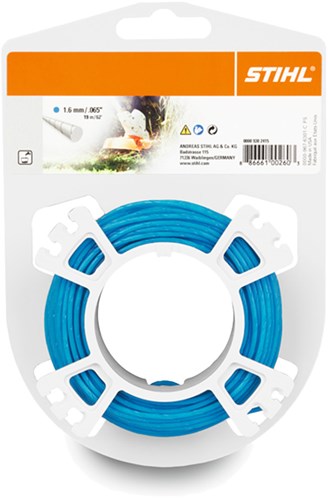Accessoires Stihl fil de coupe rond en rouleau | ø 1,6 x 20 m | bleu - 00009302334
