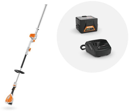 Taille-haie à batterie Stihl hla 56 | 210 cm | 115° | avec batterie et chargeur - ha012000050