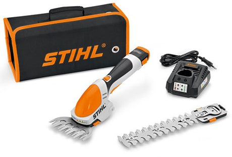 Stihl hsa 26 jeu de cisailles à arbustes à batterie avec al 1 et axe 2 - ha030113506