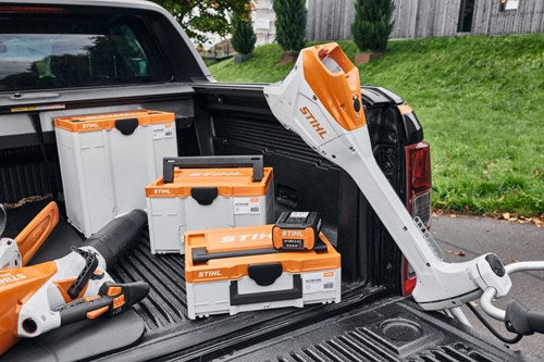 Boîte d'alimentation Stihl | 2x batterie ap 500 s et 1x chargeur rapide al 501 - ea012000006