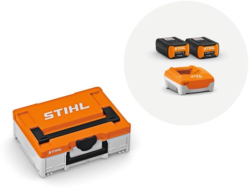 Boîte d'alimentation Stihl | 2x batterie ap 500 s et 1x chargeur rapide al 501 - ea012000006