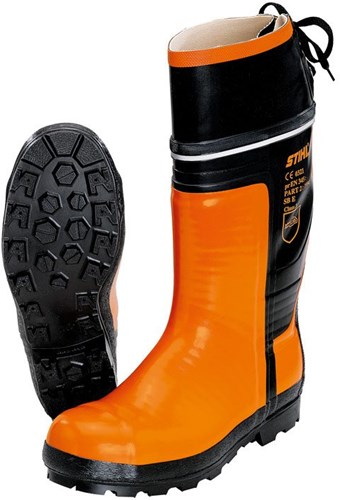 Bottes de sciage Stihl spéciales | taille 42 | orange - 00884930042