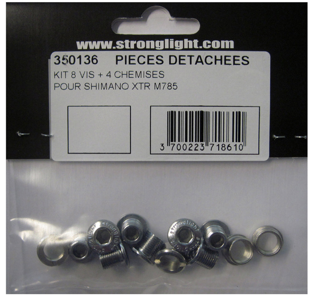 Boulons de plateau Stronglight pour manivelles Shimano