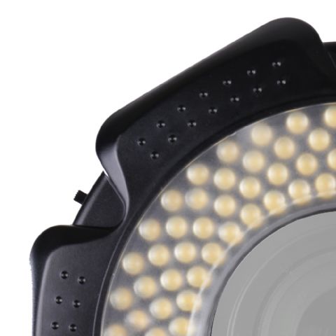 Studiéierkäck Macro Led Ring Lampe dimmable RL-160