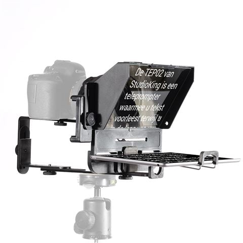 Téléprompter studioking autocue tep02 pour les tablettes