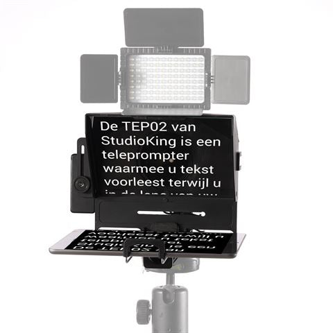 Téléprompter studioking autocue tep02 pour les tablettes