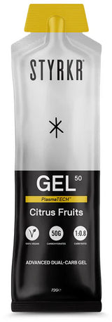 Gel énergétique Styrkr gel50 double glucides