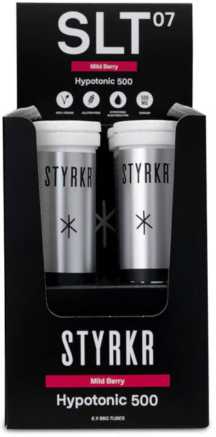 Styrkr slt07 500 mg 12 comprimés effervescents électrolytiques boîte de 6