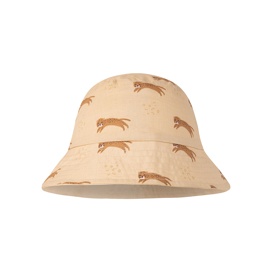 Itinérant | chapeau de soleil réversible anti-UV marron