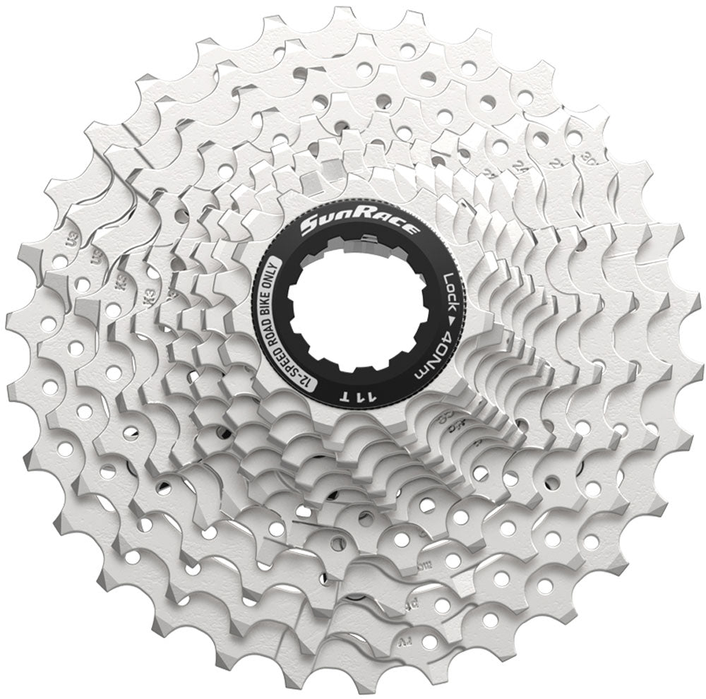Cassette Sunrace Rock Machine CSRZ800 12V 11-36T Silver Red