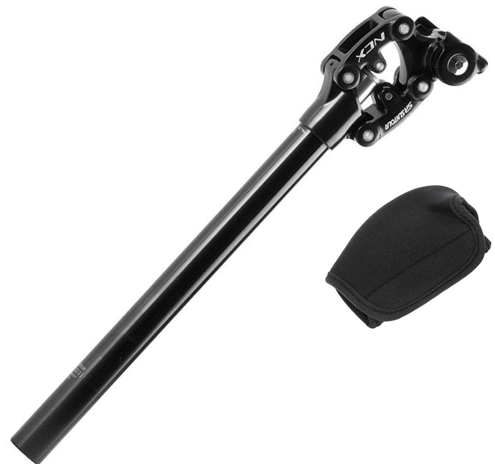 Tige de selle suspendue Suntour sp12 sp25 ncx 400 mm + housse de sécurité