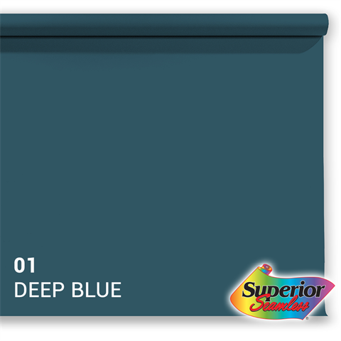 Vrhunski papir za ozadje 01 Deep Blue 1,35 x 11m