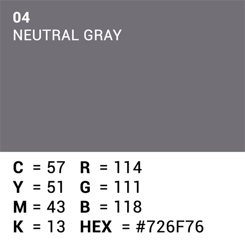 Superior background paper 04 Neutral Gray 1.35 x 11m