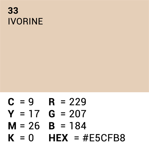 Carta di sfondo superiore 33 IVorine 1,35 x 11m