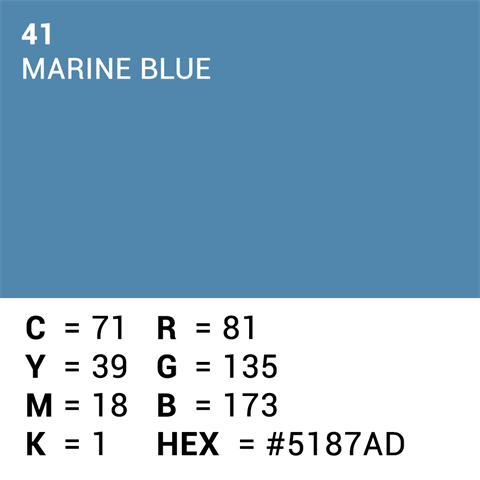 Överlägsen bakgrundspapper 41 marinblå 1,35 x 11m