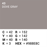 Superior achtergrondpapier 43 dove grey 1,35 x 11m