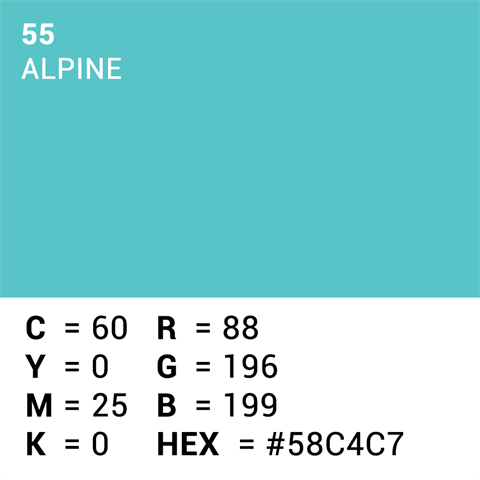 Superior achtergrondpapier 55 alpine 1,35 x 11m