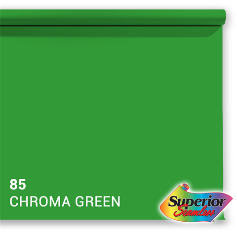 Documento de fondo superior 85 Chroma Key Green 3.56 x 15m