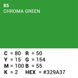 Superior achtergrondpapier 85 chroma key green 3,56 x 15m