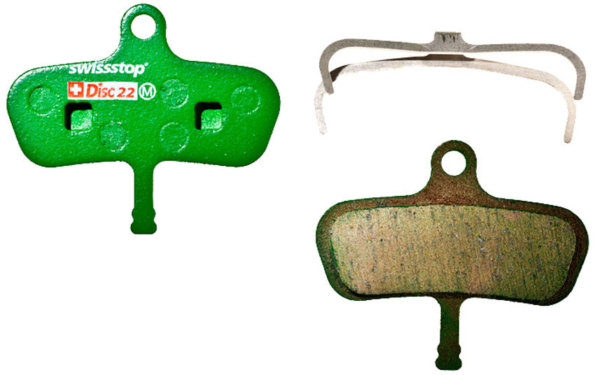 Swissstop - jeu de plaquettes de frein disque 22 c - code avid, code 5, code 7