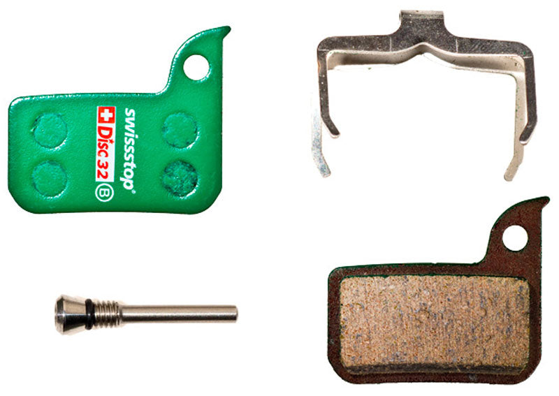 Swissstop - jeu de plaquettes de frein disque 32 c - sram hrd + divers