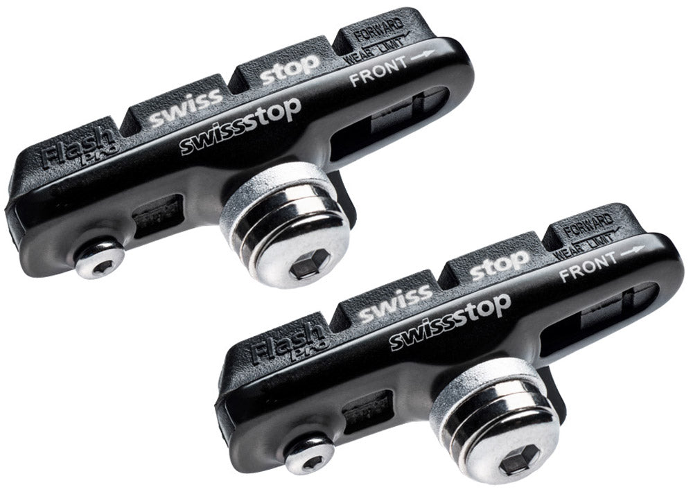 Swissstop - jeu de plaquettes de frein full flash pro original noir - cale sram