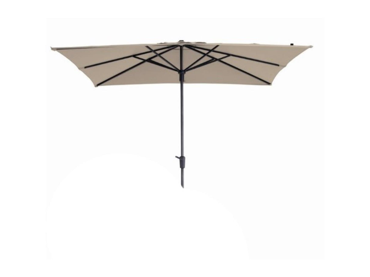 Madison parasol syros 280x280cm twist-up écru