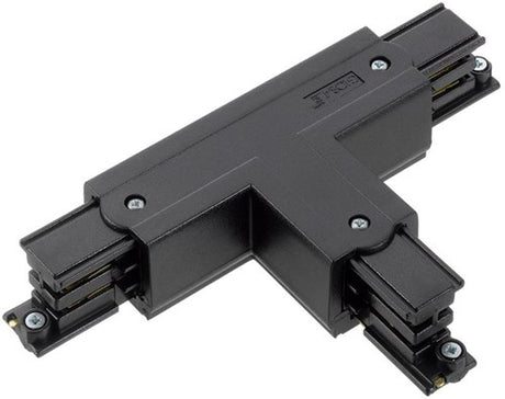 Pièce en T droite fixe 90° pour. rail triphasé noir - 5050065