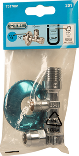 Vanne d'angle Cornat 1 2 ch - t317001