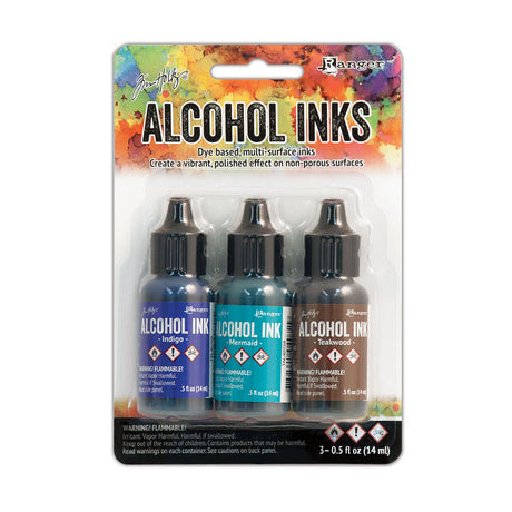 Encre Ranger Ranger • Encres alcoolisées Tim Holtz Mariner 14 ml