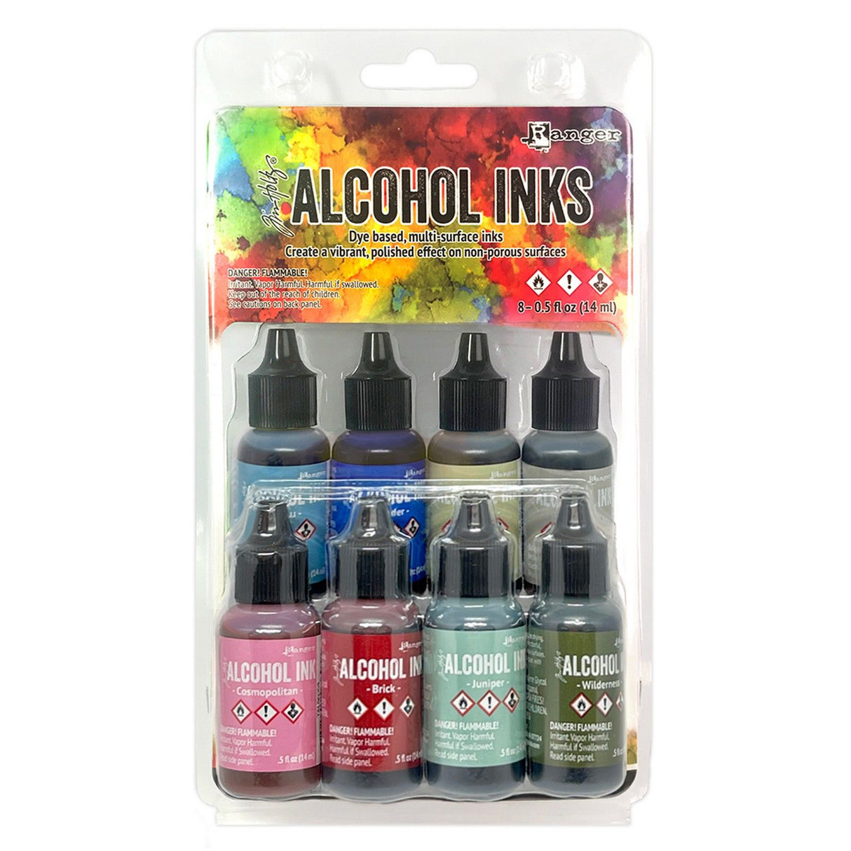 Ranger Ink Ranger • Encres à alcool Tim Holtz Spectrum Urban 14 ml x 8 pièces