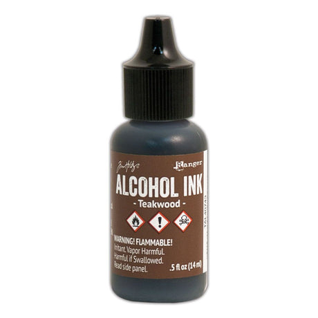 Ranger Ink Ranger • encre à alcool Tim Holtz bois de teck 14 ml