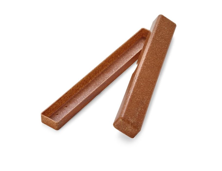 Croll denecke étui à brosse à dents bois liquide - foncé