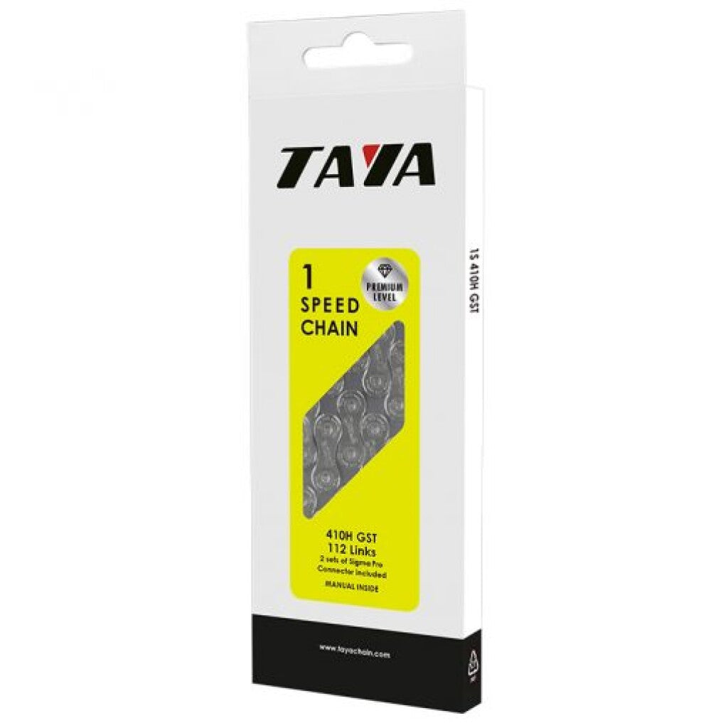 Chaîne Taya 410h 1 2x1 8 revêtement antirouille gst-500