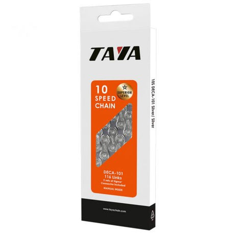 Buzaglo taya chaîne deca-101 1 2x5 64x116, 10 vitesses, argent
