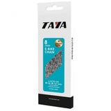 Chaîne Taya octo-dh 1 2x3 32x136 vélo électrique, 7-8 vitesses, argent