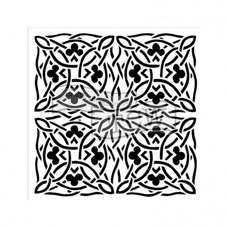 L'atelier des artisans • gabarit 15x15cm motif celtique
