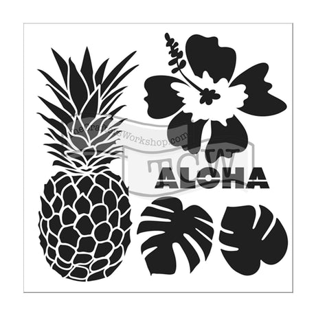 L'atelier de l'artisan • gabarit 30x30cm aloha