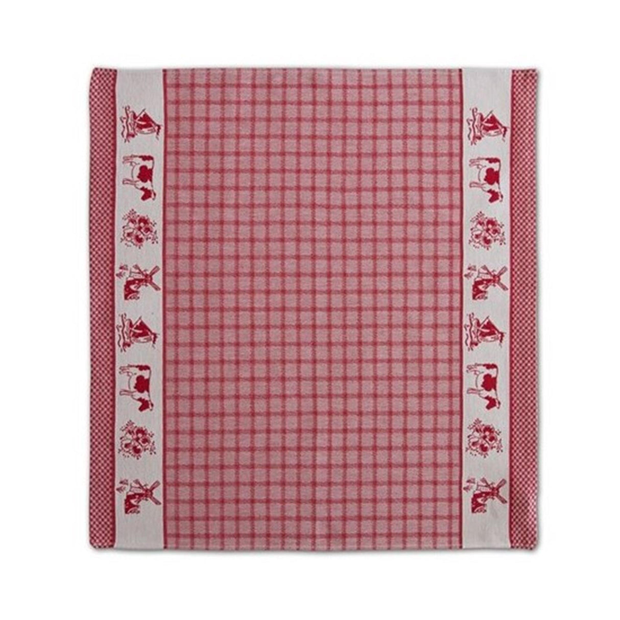 Ddddd torchon dutchie rouge 60x65cm 6 pcs